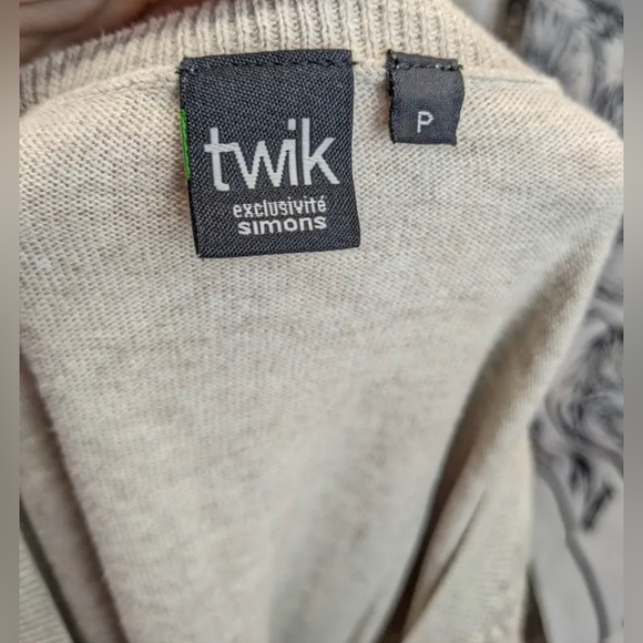 4 for 25$ TWIK | Knitted Mini Dress Tunic. Size Small. - Picture 5 of 7